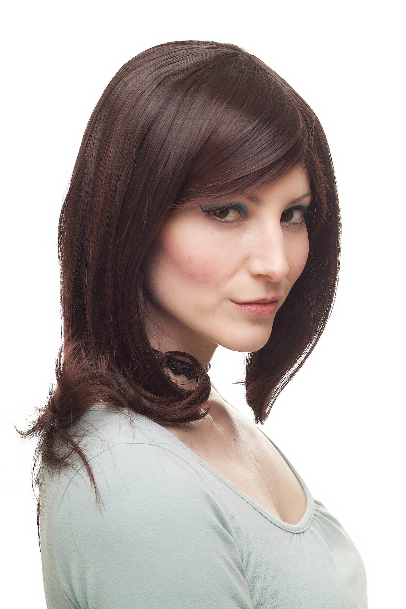 wig-me-up-h2029e-2t33-damenper-cke-schulterlang-braun-mix-mahagoni image 7