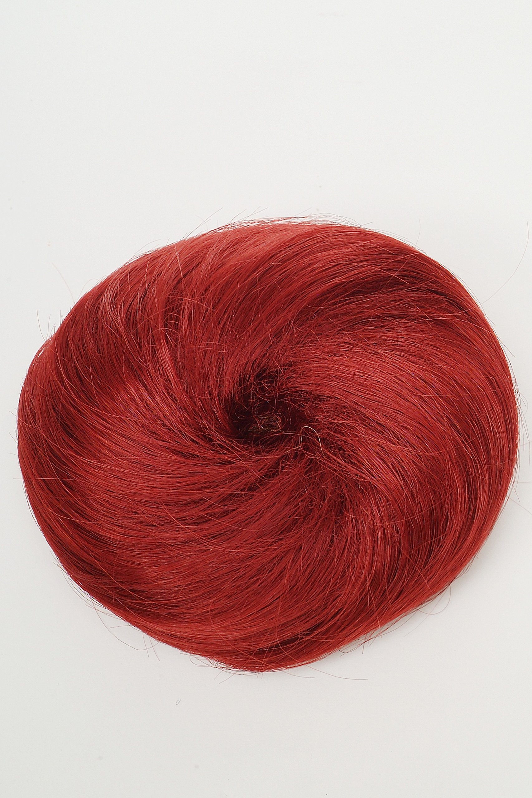wig-me-up-dutt-haarteil-nha-004d-39-bun-60er-vintage-rot-auberginenrot image 1