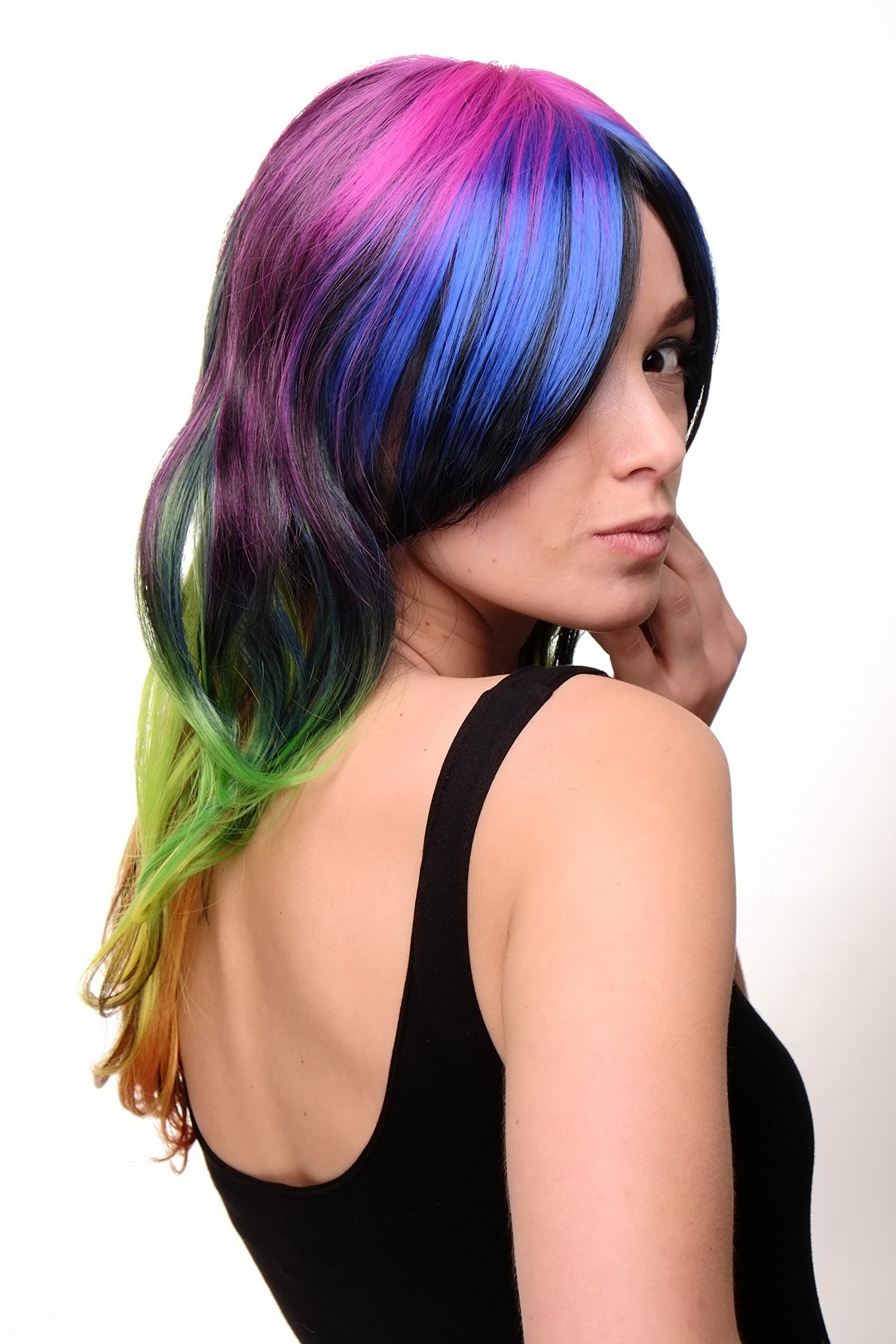 wig-me-up-gfw1847-g41-damenper-cke-queen-paradiesvogel-bunt-lang-glatt image 4