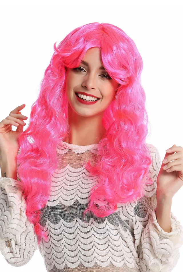 wig-me-up-91249-pc5-damenper-cke-extra-lang-lockig-pink image 1