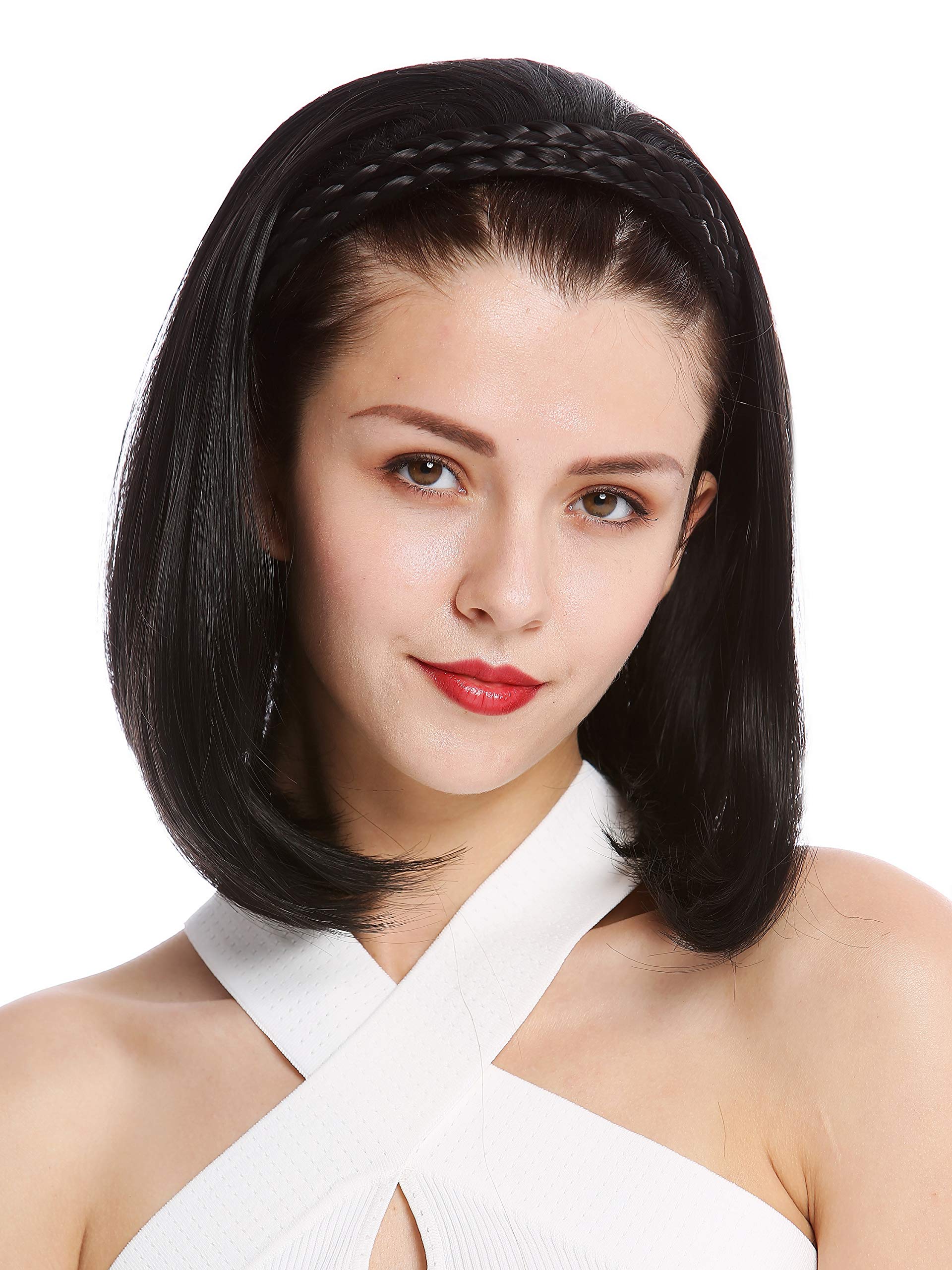 wig-me-up-90606-3-1b-halbper-cke-haarteil-mit-geflochtenem-haarreif-schwarz-ca-4 image 2