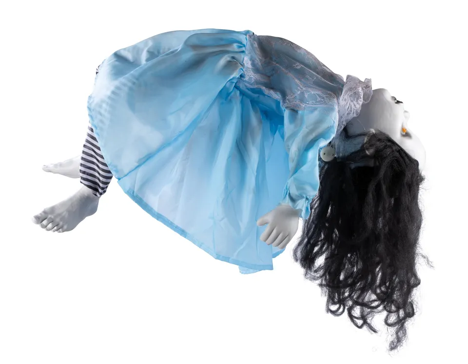 ptit-clown-halloween-h-ngepuppe-teuflisch-75-cm-mit-sound-und-licht image 1