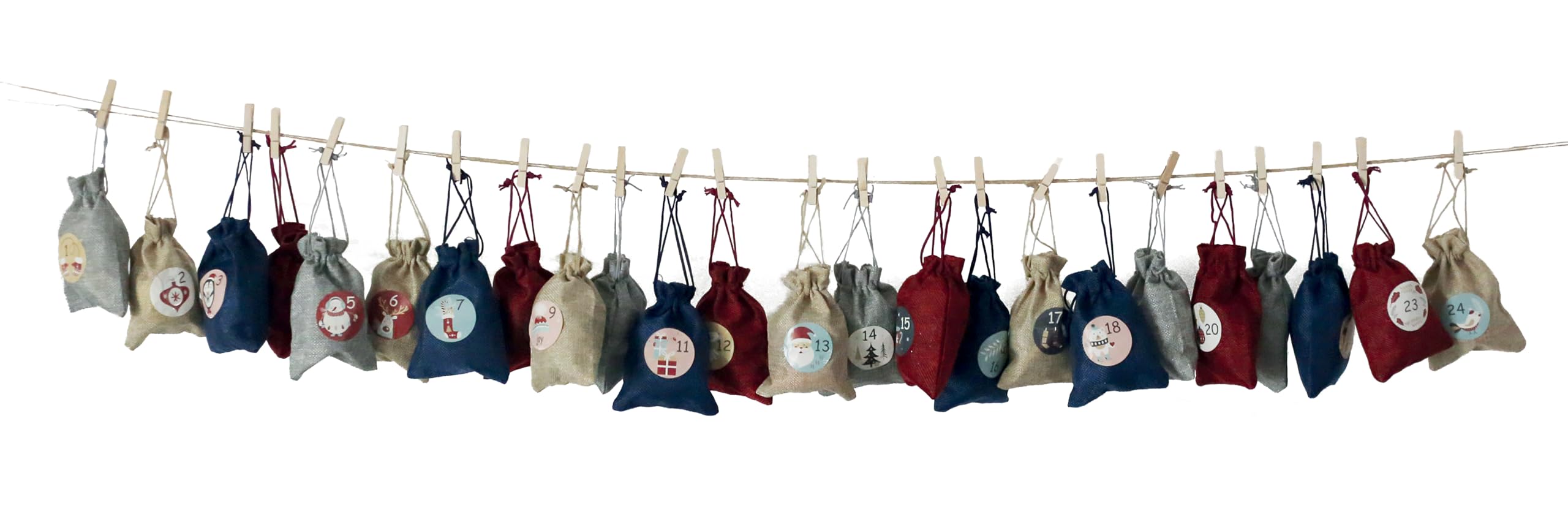 ptit-clown-diy-weihnachtsgirlande-rentier-10-m-zum-aufh-ngen image 1