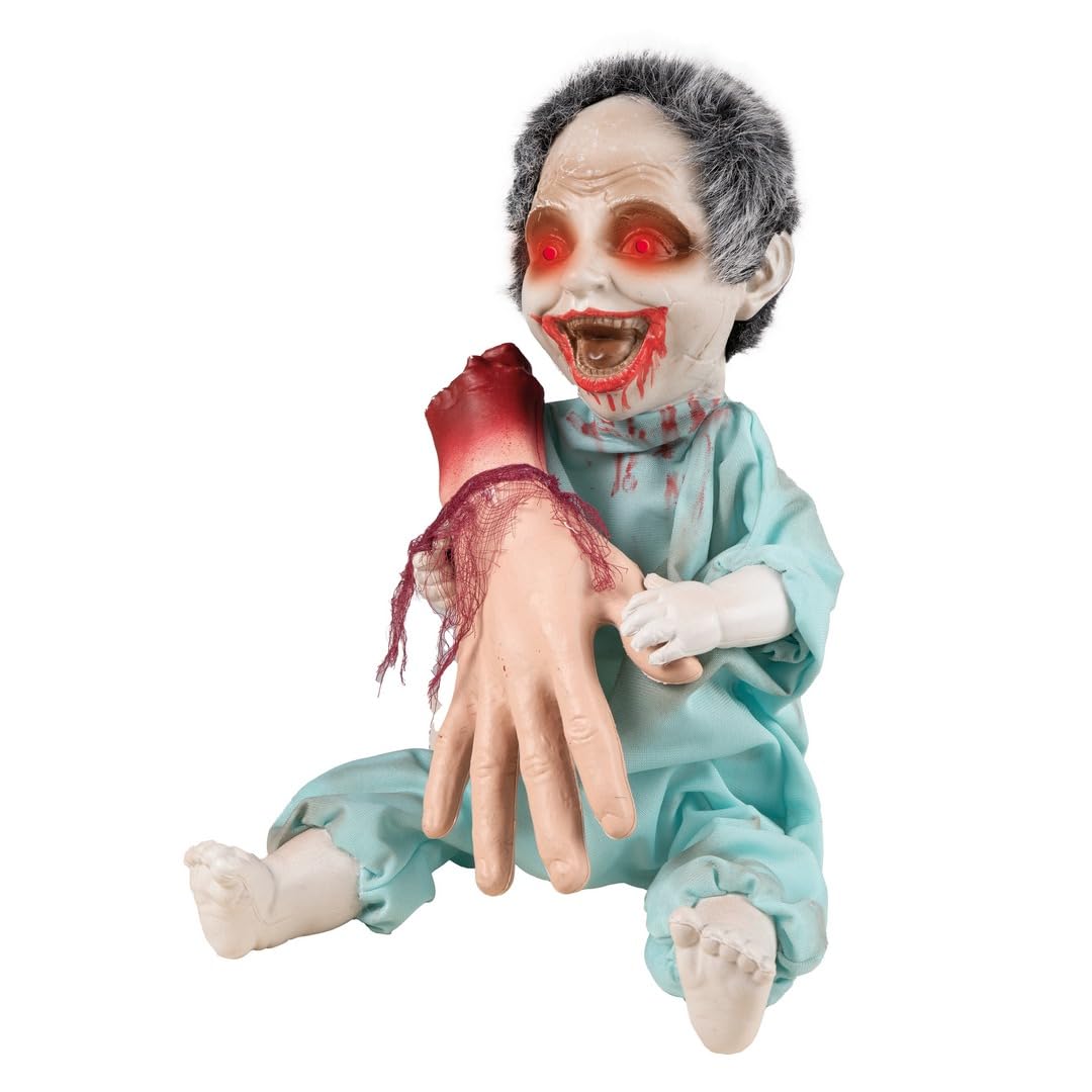 p-tit-clown-23566-halloween-animatronic-zombie-mit-abgetrennter-hand-30-cm image 1