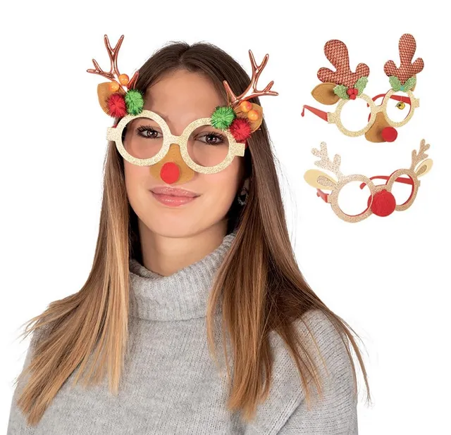 ptit-clown-rentier-brille-weihnachten-zufallsmodell image 1