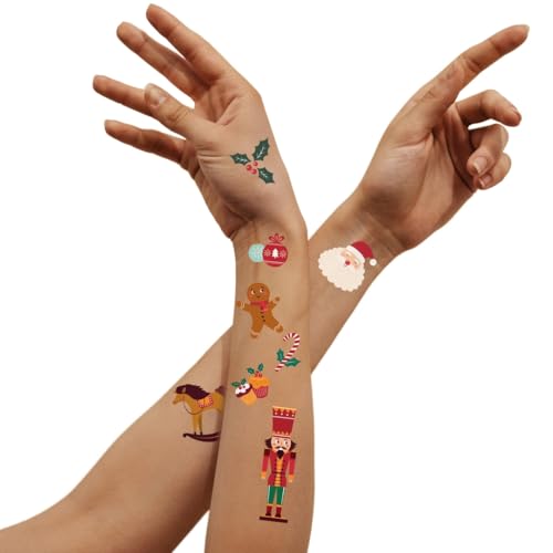 p-tit-clown-24180-tempor-re-weihnachts-tattoos-f-r-kinder-erwachsene image 7