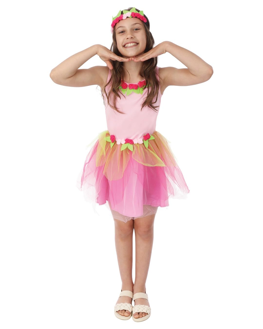 ptit-clown-feenkost-m-kinder-7-9-jahre-rosa image 1