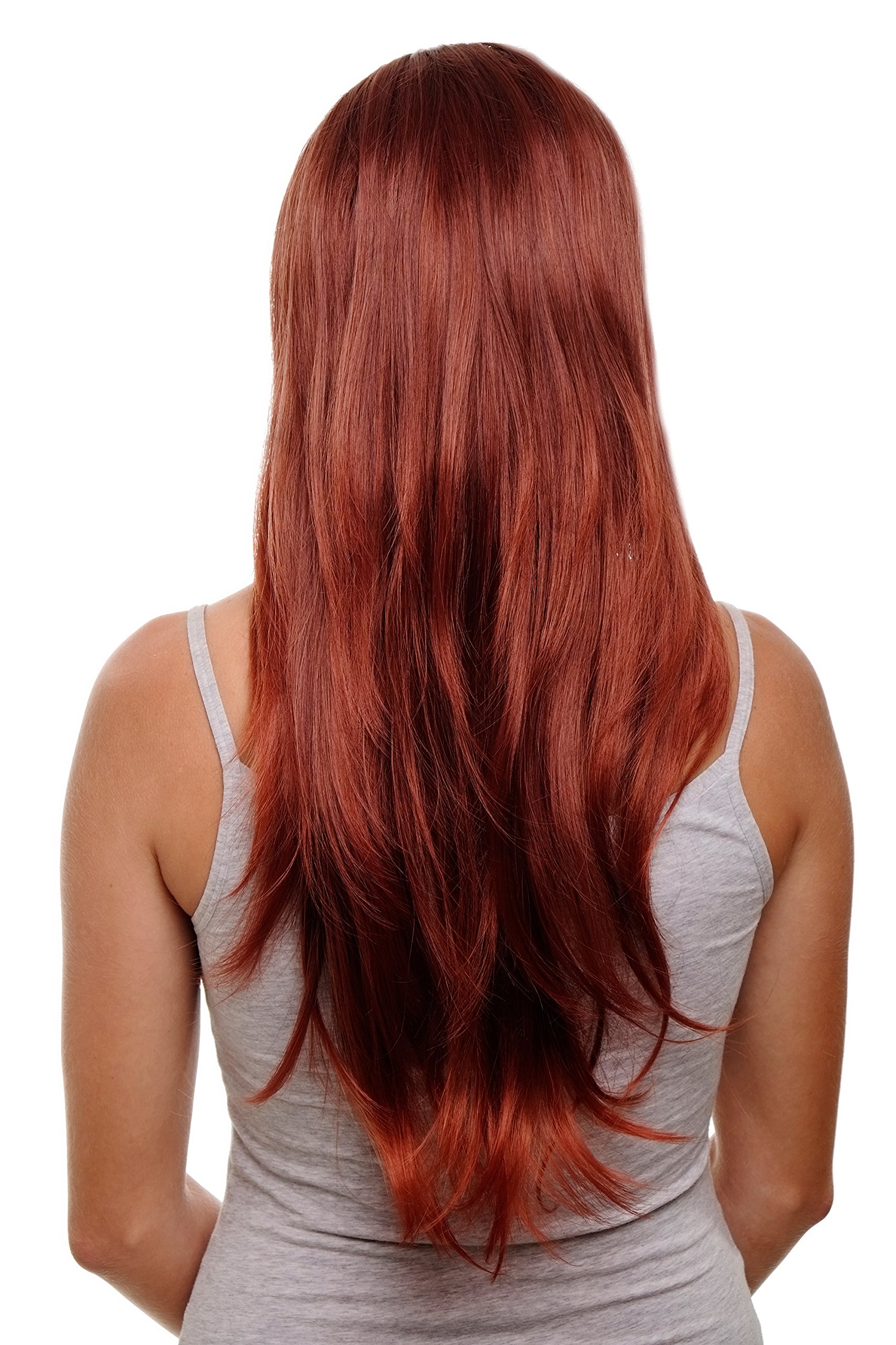 wig-me-up-h9505-44-clip-in-haarteil-3-4-per-cke-60-cm-dunkelbraun-grau image 4