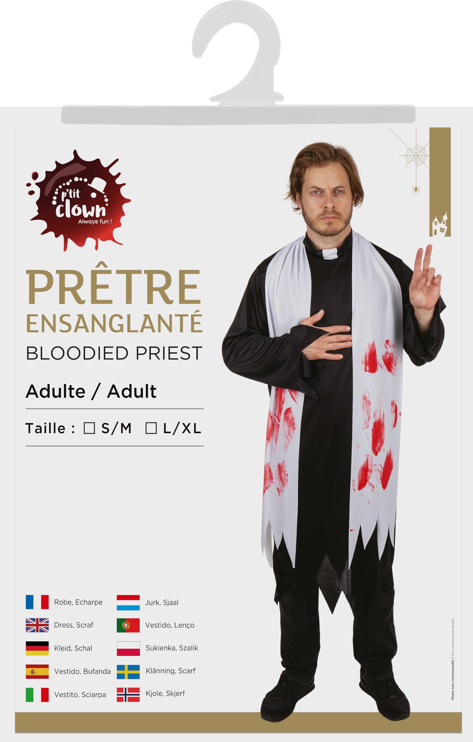 ptit-clown-priesterkost-m-blutig-herren-mit-stola image 5