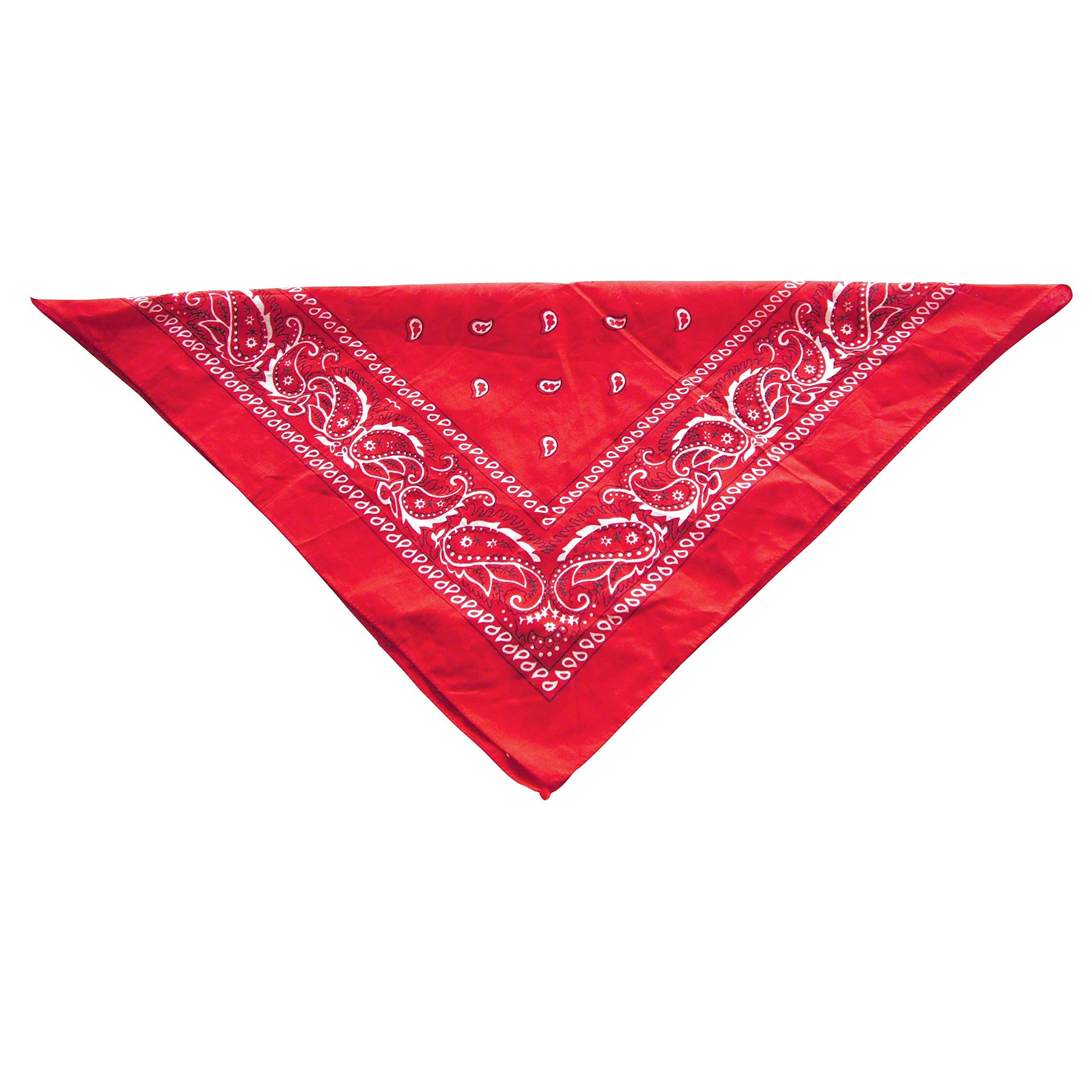 ptit-clown-cowboy-bandana-rot-55-x-55-cm-stoff image 1