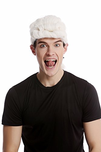 wig-me-up-68514-za60-per-cke-herren-barock-wei-lockig-mit-zopf image 6