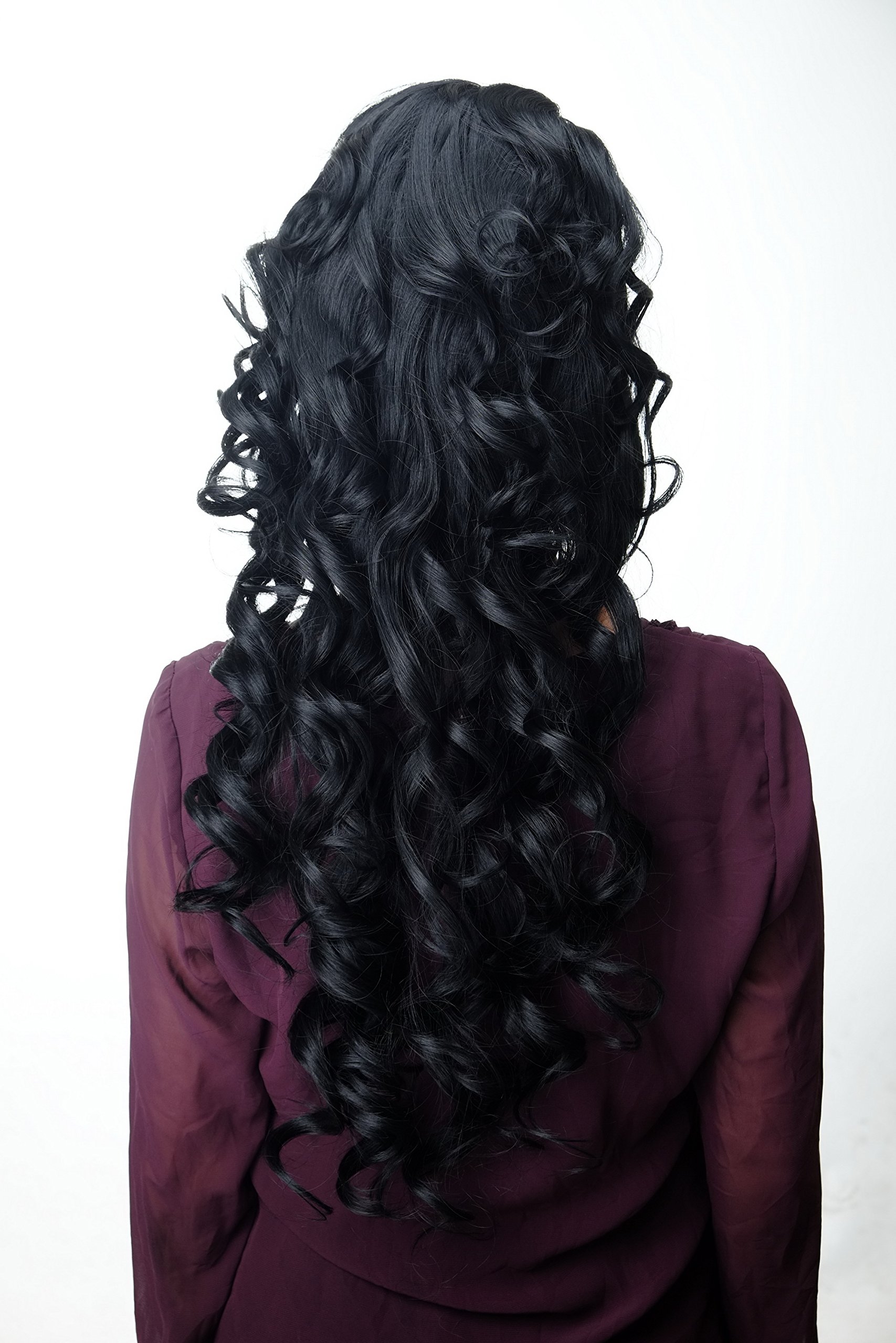 wig-me-up-f2558-1-damenper-cke-sehr-lang-schwarz-mit-locken image 4