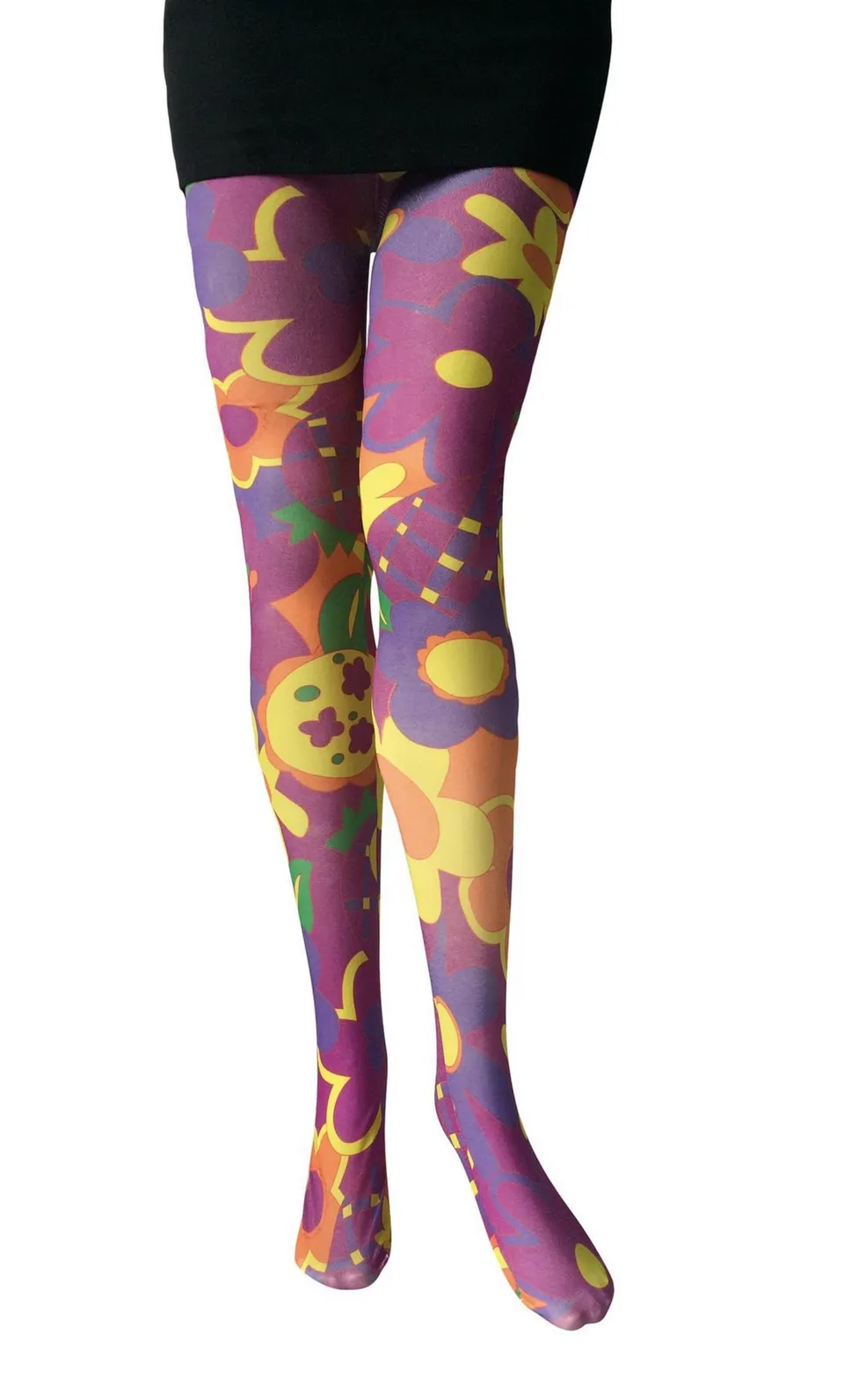 p-tit-clown-74410-strumpfhose-psychedelic-blickdicht-mehrfarbig-one-size image 1