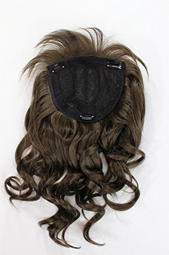 wig-me-up-h9303-8-clip-in-haarteil-topaufsatz-braun-35-cm image 8
