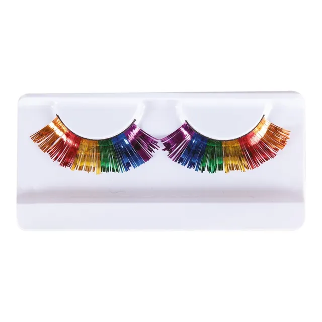 ptit-clown-k-nstliche-wimpern-selbstklebend-regenbogen-ohne-kleber image 1