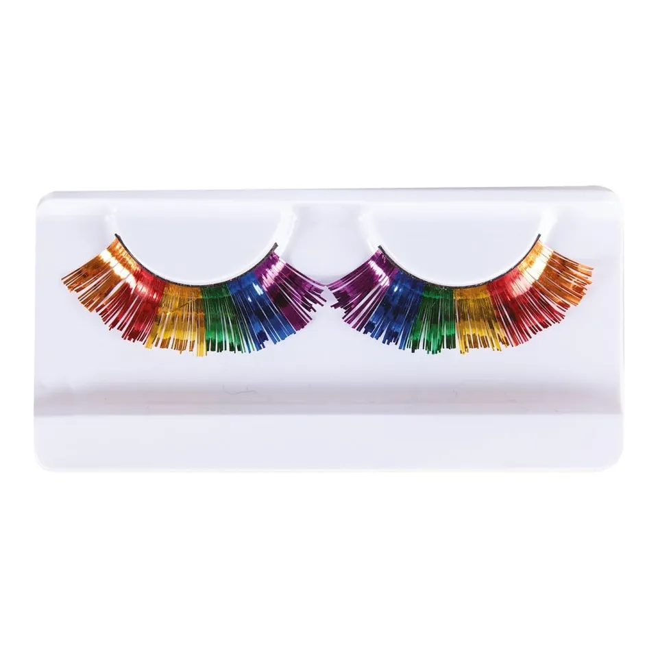 ptit-clown-k-nstliche-wimpern-selbstklebend-regenbogen-ohne-kleber image 1
