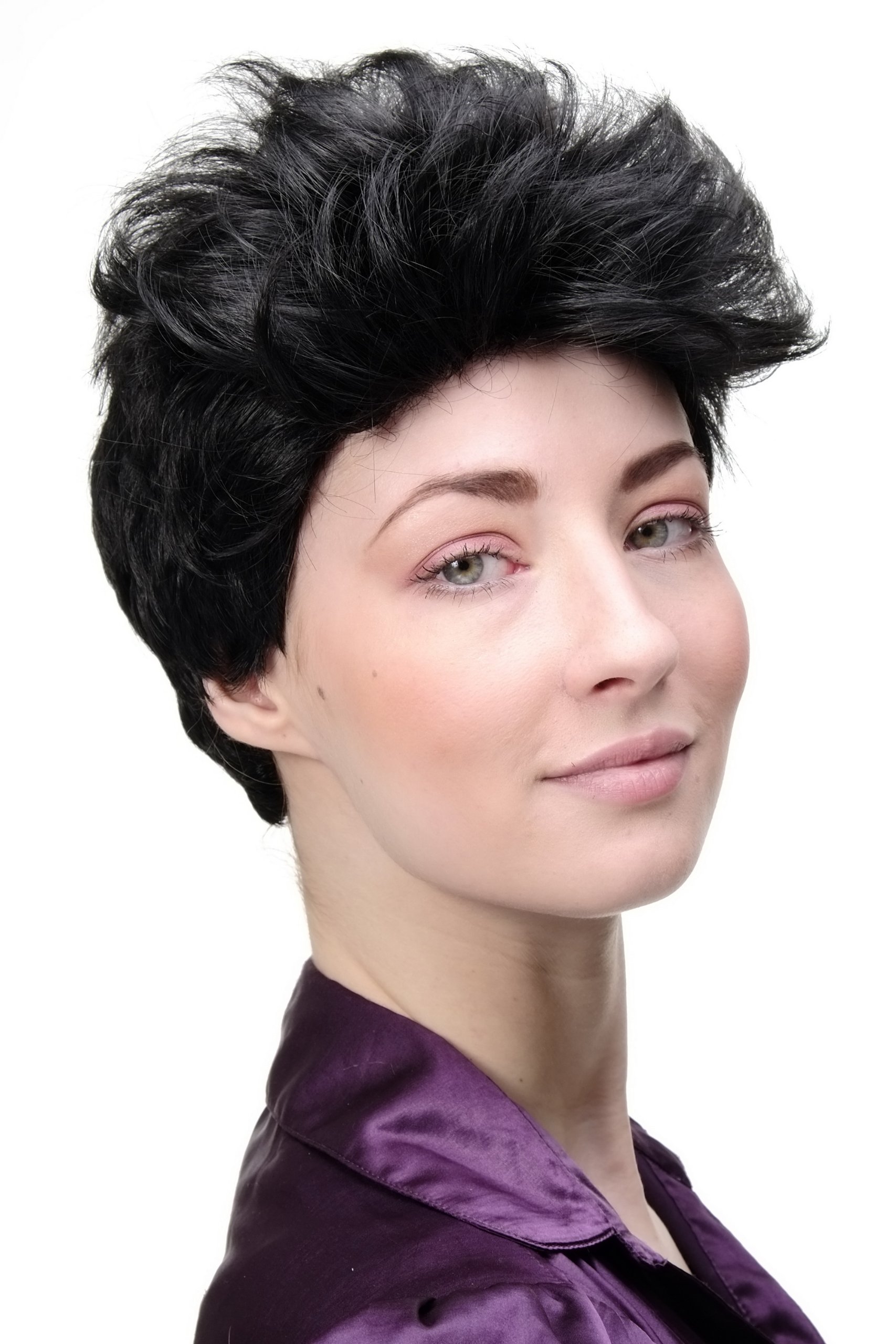 wig-me-up-gfw1645-1b-damenper-cke-kurz-toupiert-schwarz-20-cm image 1
