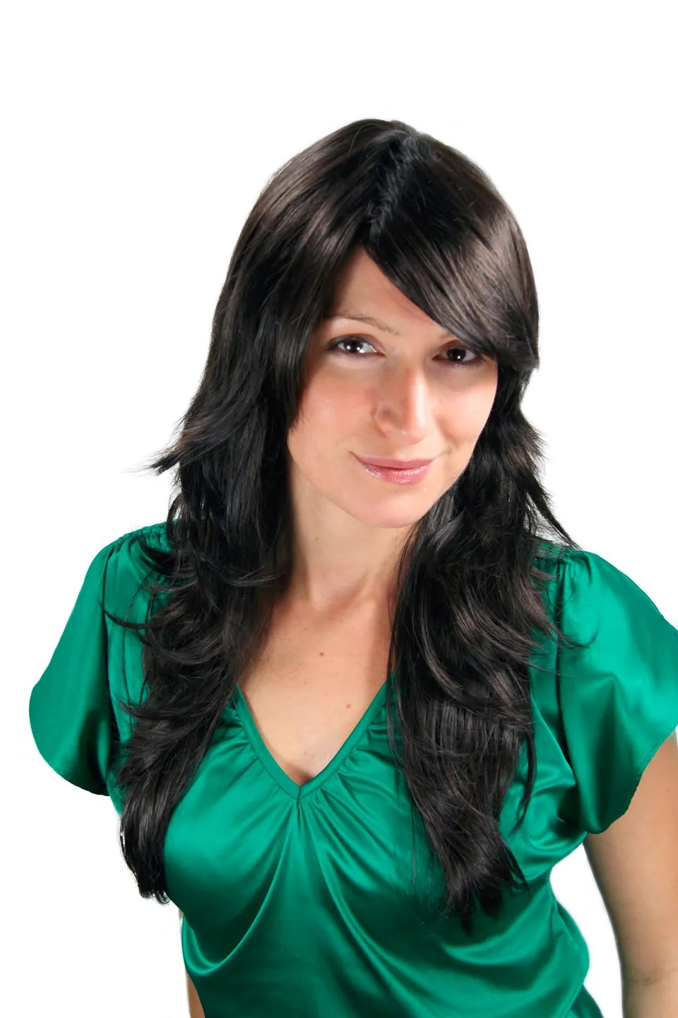 wig-me-up-3220-4-braune-per-cke-gewellt-gestuft-schokobraun-55-cm image 1