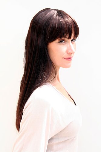 wig-me-up-3113-2t33-per-cke-damen-lang-braun-glatt-pony-65-cm image 5