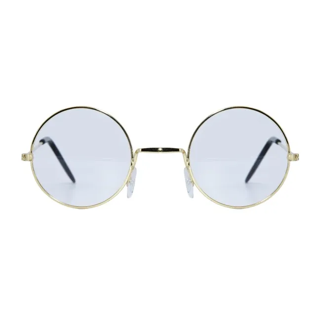 p-tit-clown-verkleidungsbrille-ohne-st-rke-gold-unisex-erwachsene image 1