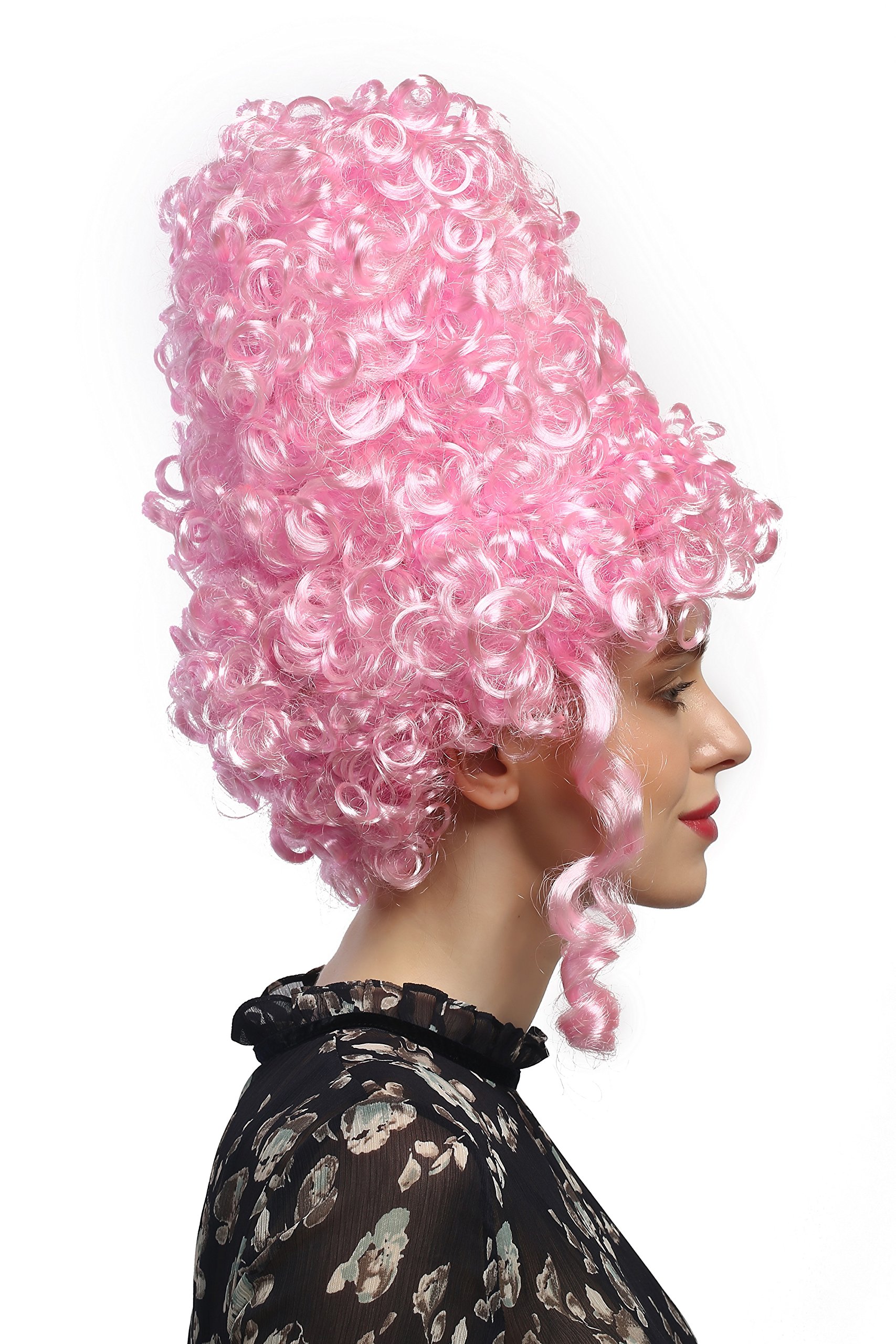 wig-me-up-dh1032-pc28-beehive-turmper-cke-rosa-pink-35-cm-damen image 3