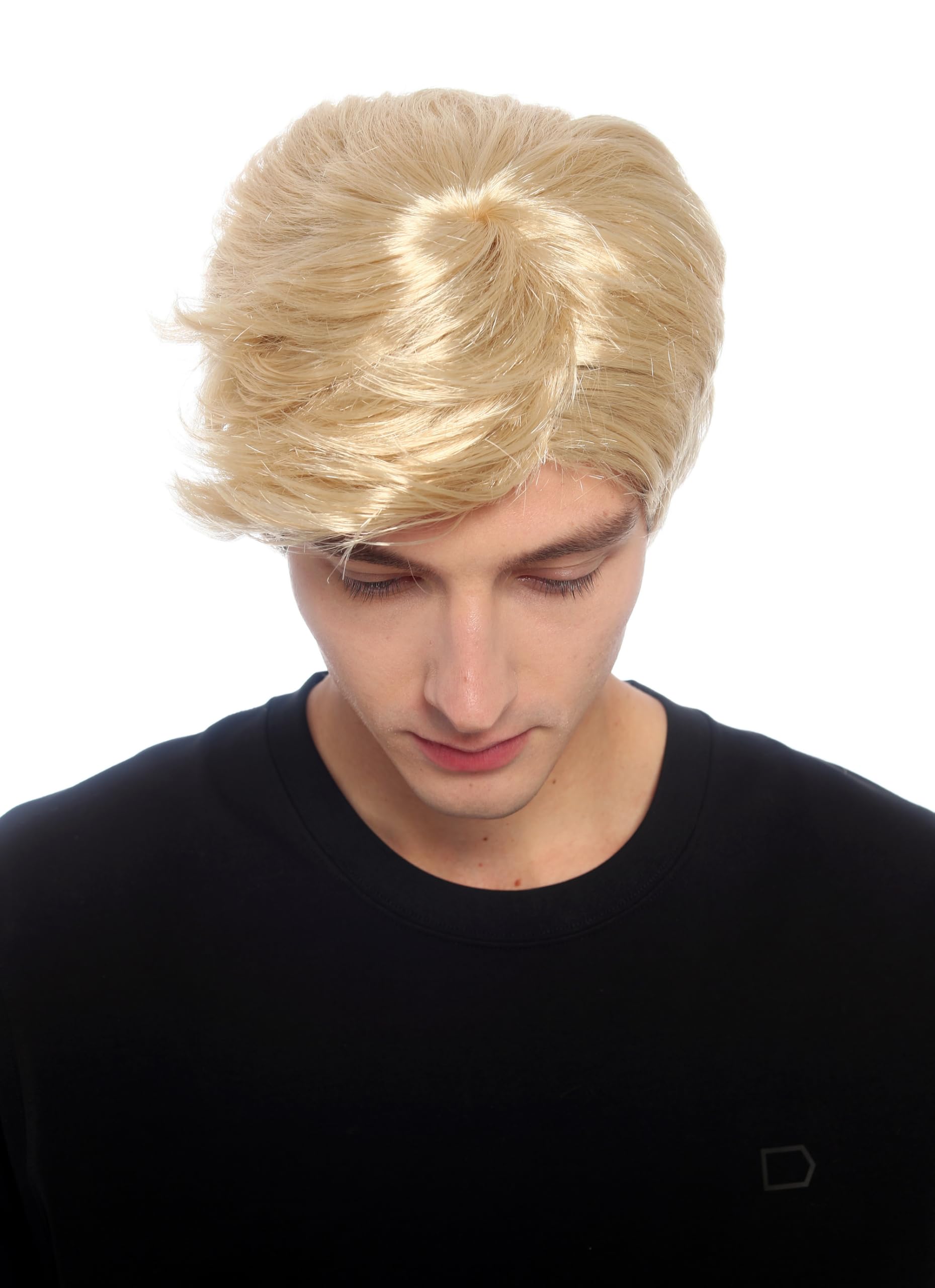 wig-me-up-92086-za83-herrenper-cke-kurz-gescheitelt-hellblond-25-cm image 5