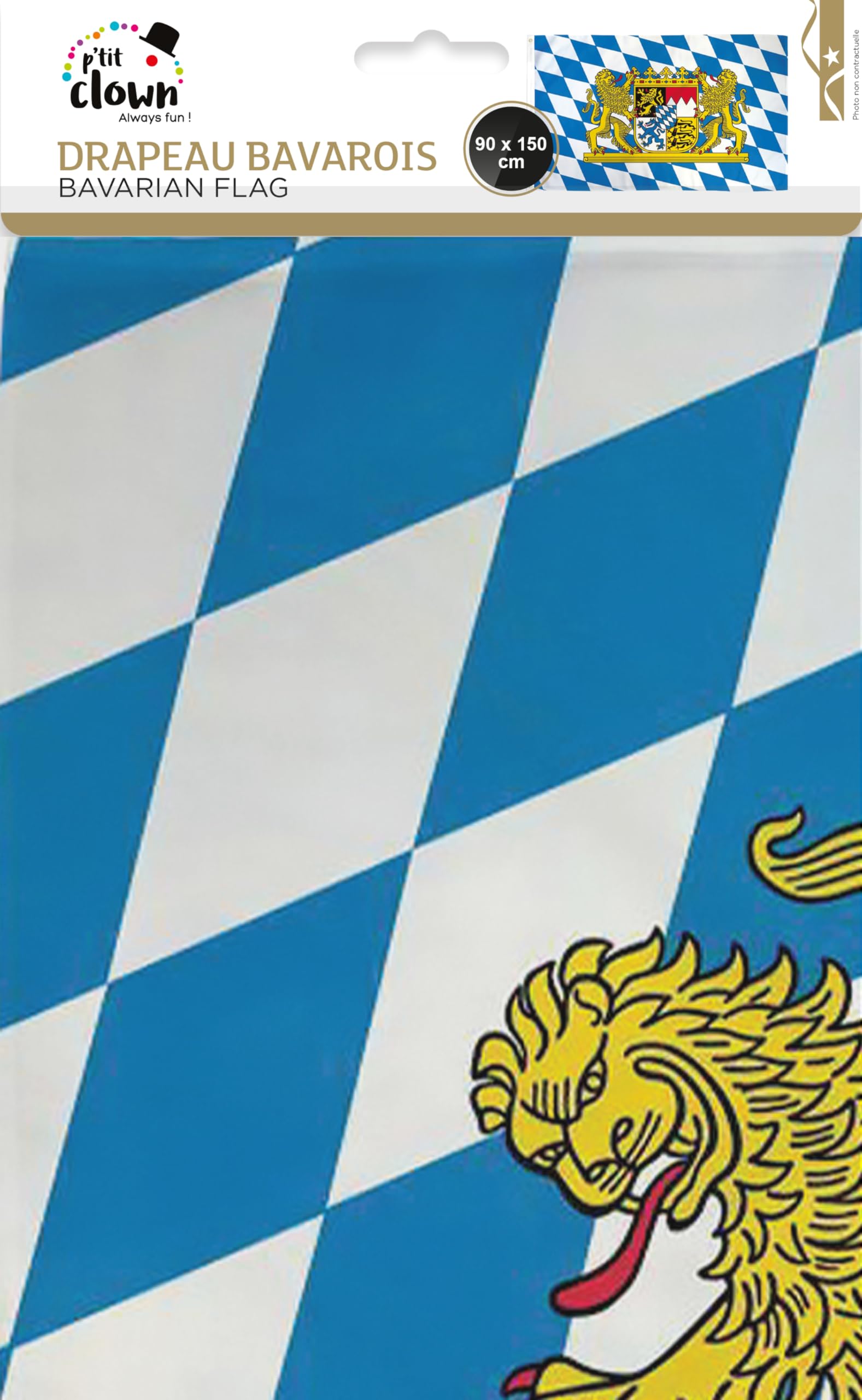 ptit-clown-bayerische-flagge-90-x-150-cm image 2