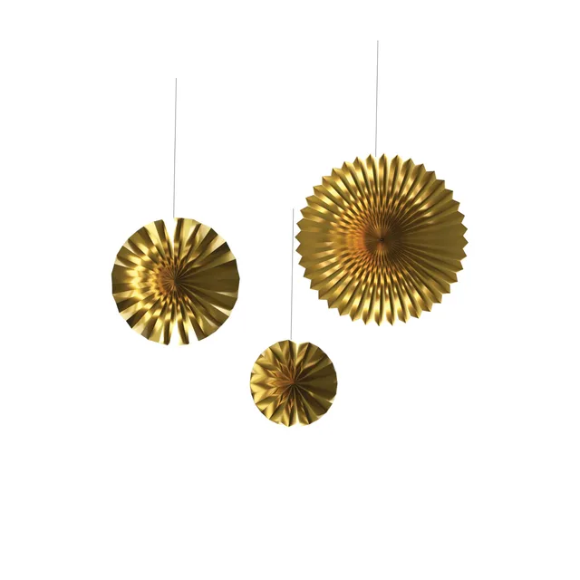 p-tit-clown-re22609-metallrosetten-gold-3er-set-deko-zum-aufh-ngen image 1