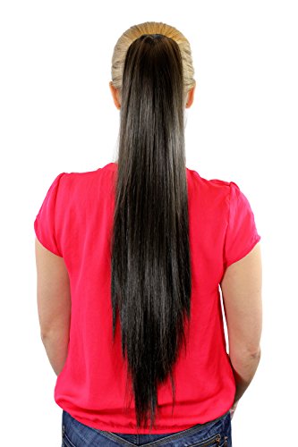 wig-me-up-xf-6464-2-extension-zopf-haarteil-schwarz-glatt-ca-65-cm-mit-butterfly image 6