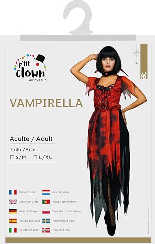 p-tit-clown-kost-m-vampirella-damen-gr-e-l image 5