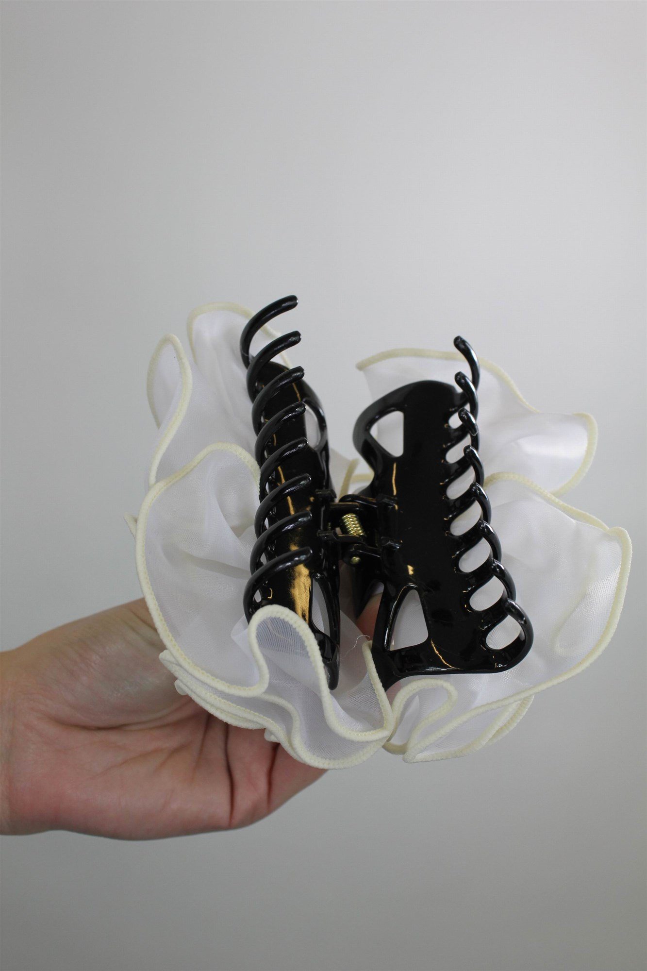 wig-me-up-haarrose-edelwei-z023-wei-haarklammer-butterfly-klammer image 3