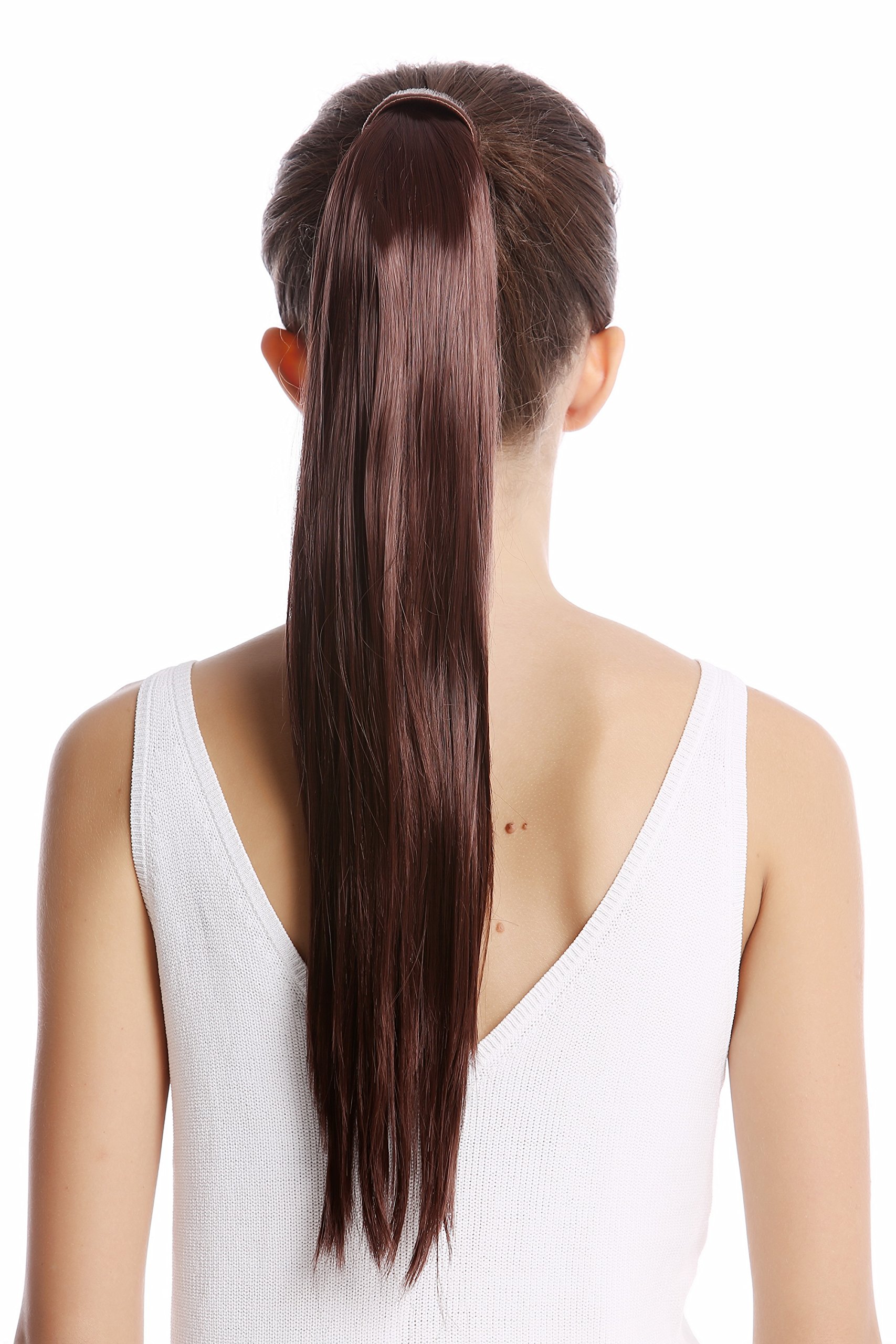 wig-me-up-haarteil-srosy-33-pferdeschwanz-zopf-braun-mahagoni-55-cm image 2