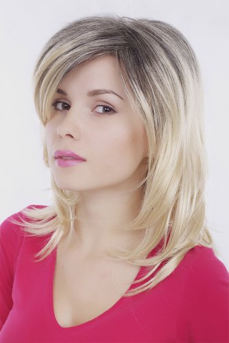 wig-me-up-gfw1016-24br6-damenper-cke-schulterlang-blond-mit-schwarzem-unterhaar- image 6