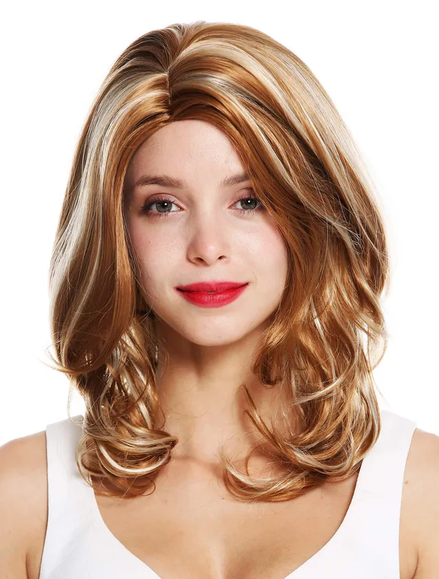 wig-me-up-gfw983-27h613-damenper-cke-lang-blond-mit-mittelscheitel-50-cm image 1