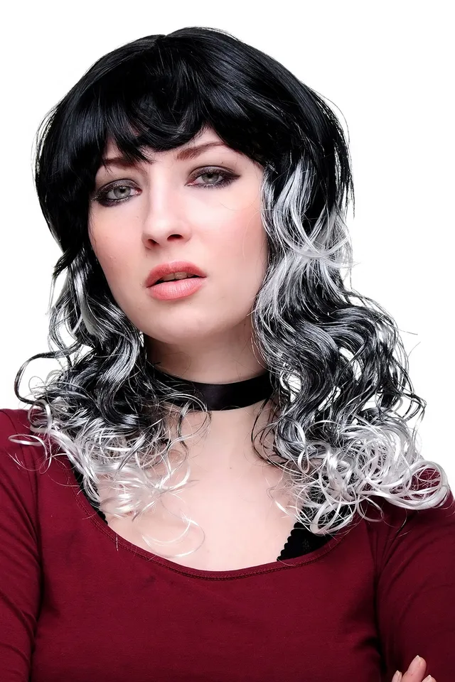 wig-me-up-per-cke-dt219-p103-68-schwarz-mit-grauen-str-hnen-hexe-gothic-lolita-g image 1