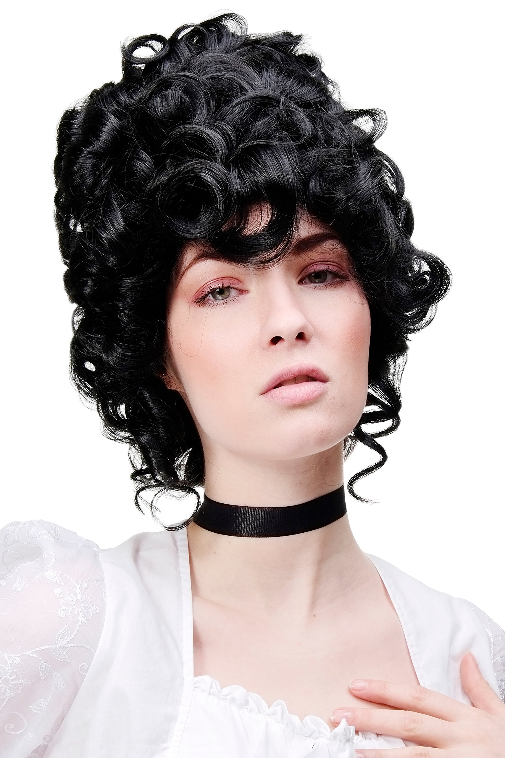 wig-me-up-gfw1675-1b-rokoko-barock-per-cke-schwarz-turmhoch-damen image 1