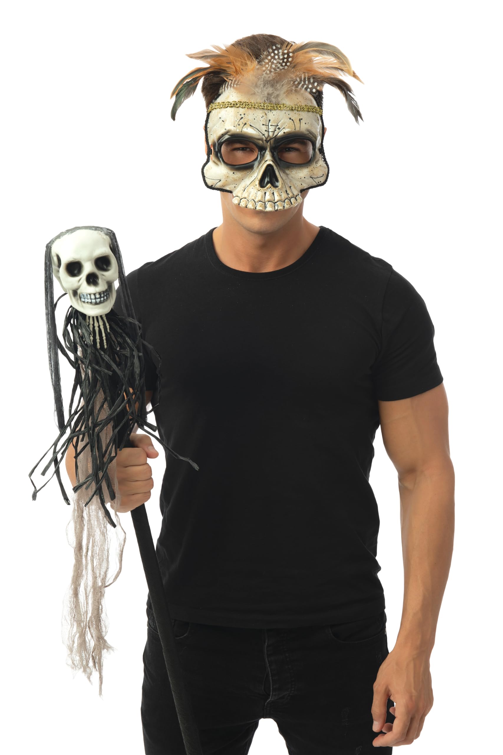 ptit-clown-voodoo-priesterstab-90-cm-kost-m-accessoire image 2