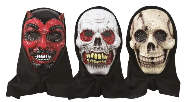 ptit-clown-kannibalen-maske-erwachsene-mehrfarbig image 1