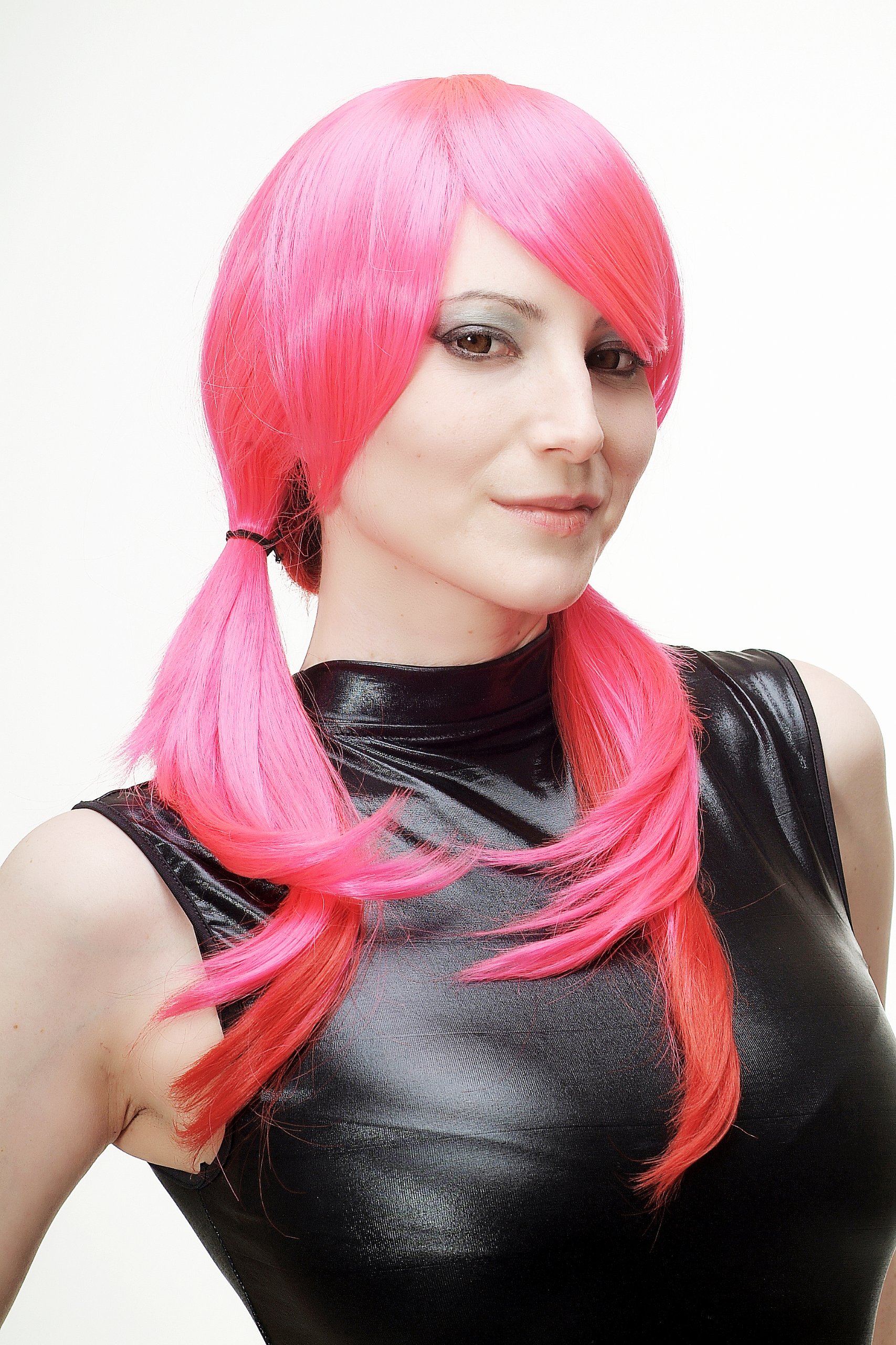 wig-me-up-f1005-damenper-cke-rosa-rot-mit-z-pfen-gothic-lolita-gestuft image 6