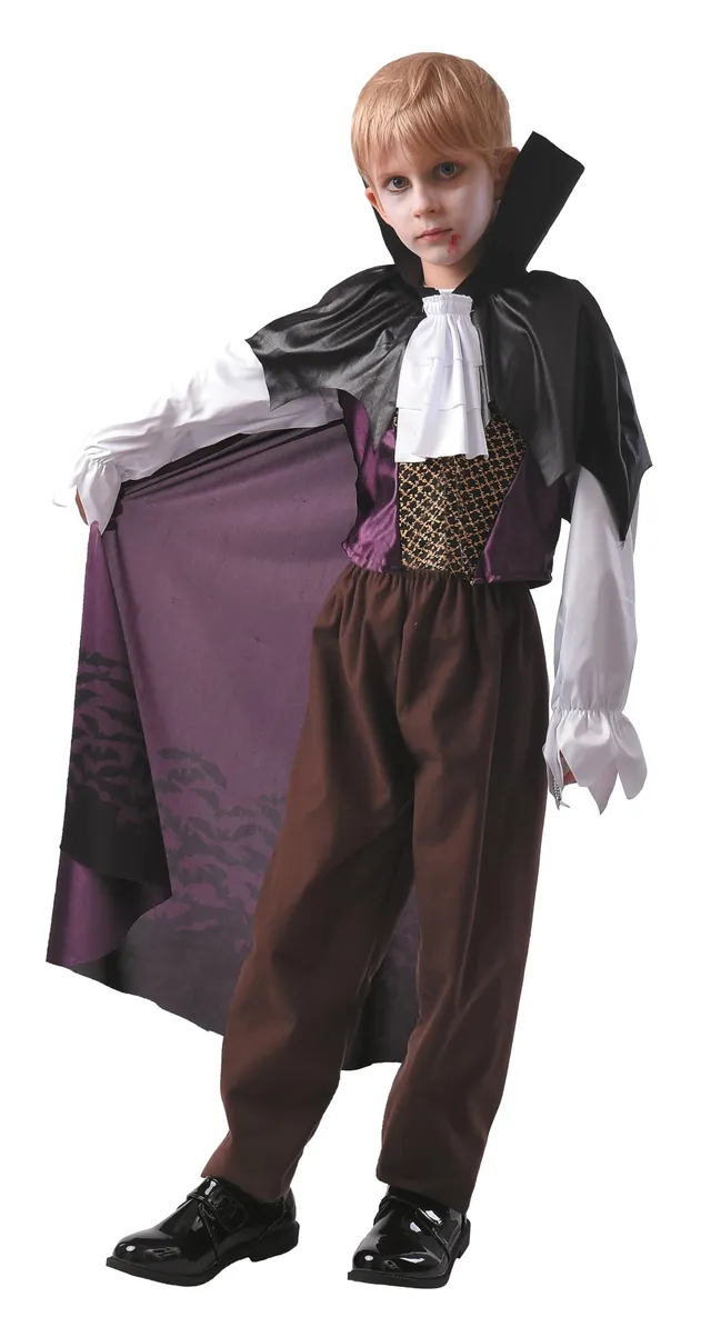 p-tit-clown-vampir-fledermaus-kost-m-junge-5-6-jahre image 1