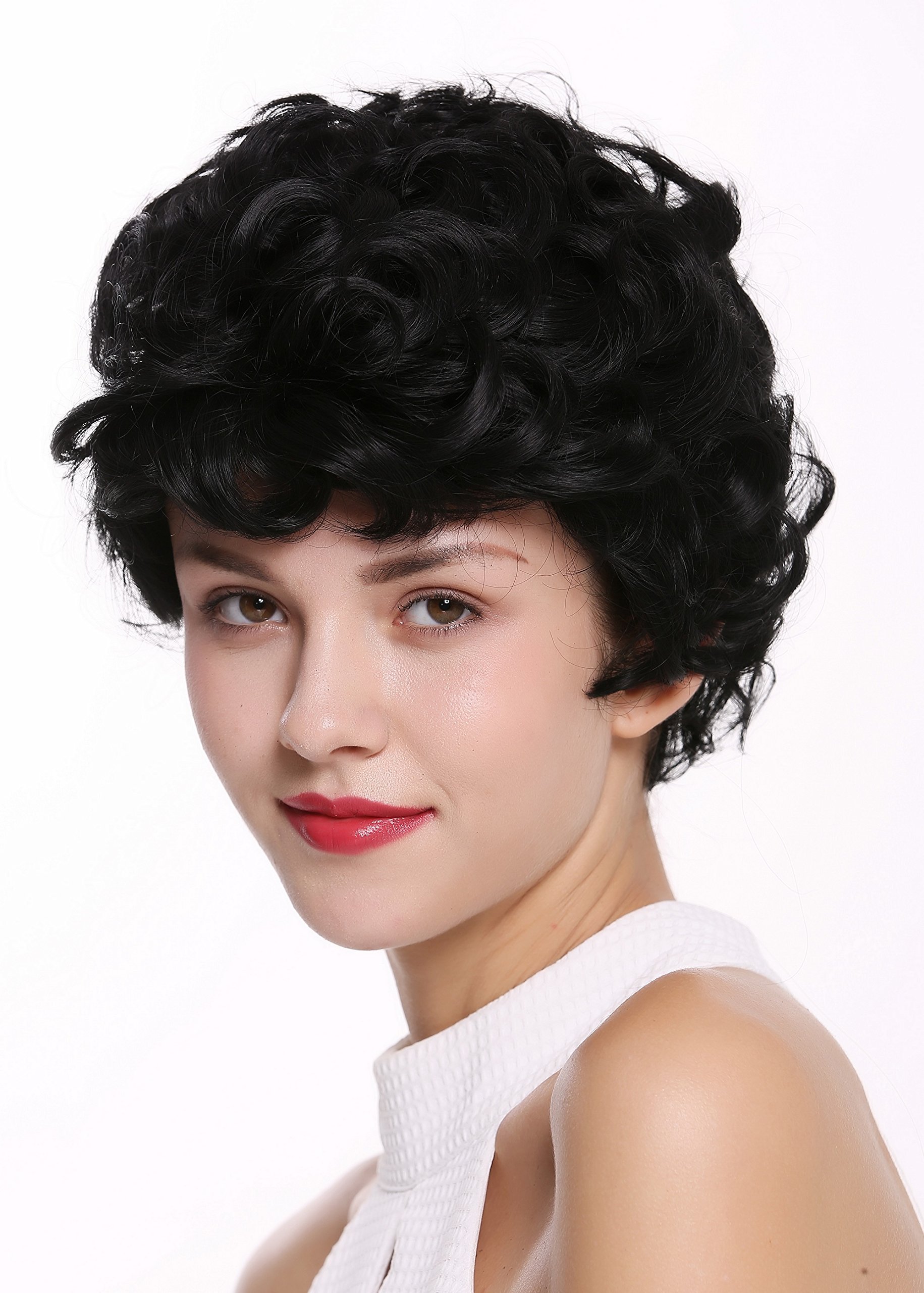 wig-me-up-damenper-cke-dw-2740-1-kurz-locken-schwarz-25-cm image 3