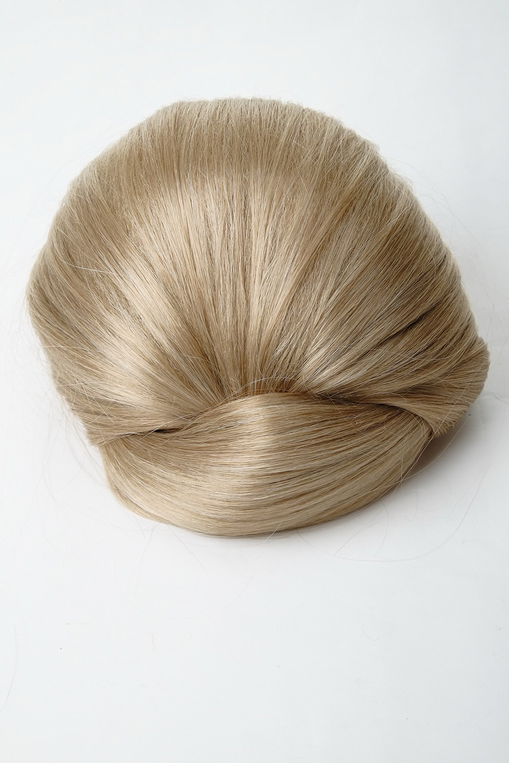wig-me-up-q399bobo-24-dutt-haarteil-halbper-cke-turmfrisur-blond-aschblond image 2