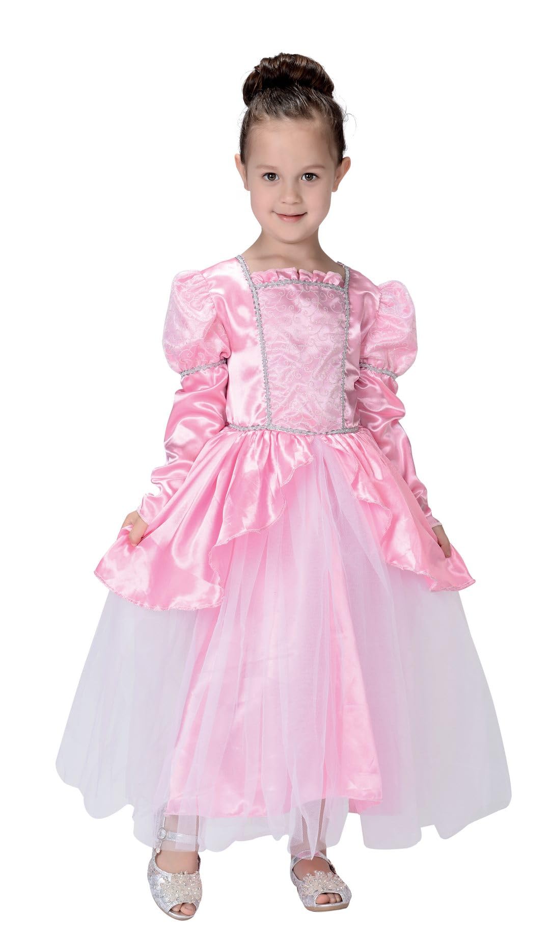 p-tit-clown-prinzessinnenkleid-rosa-kind-10-12-jahre image 1