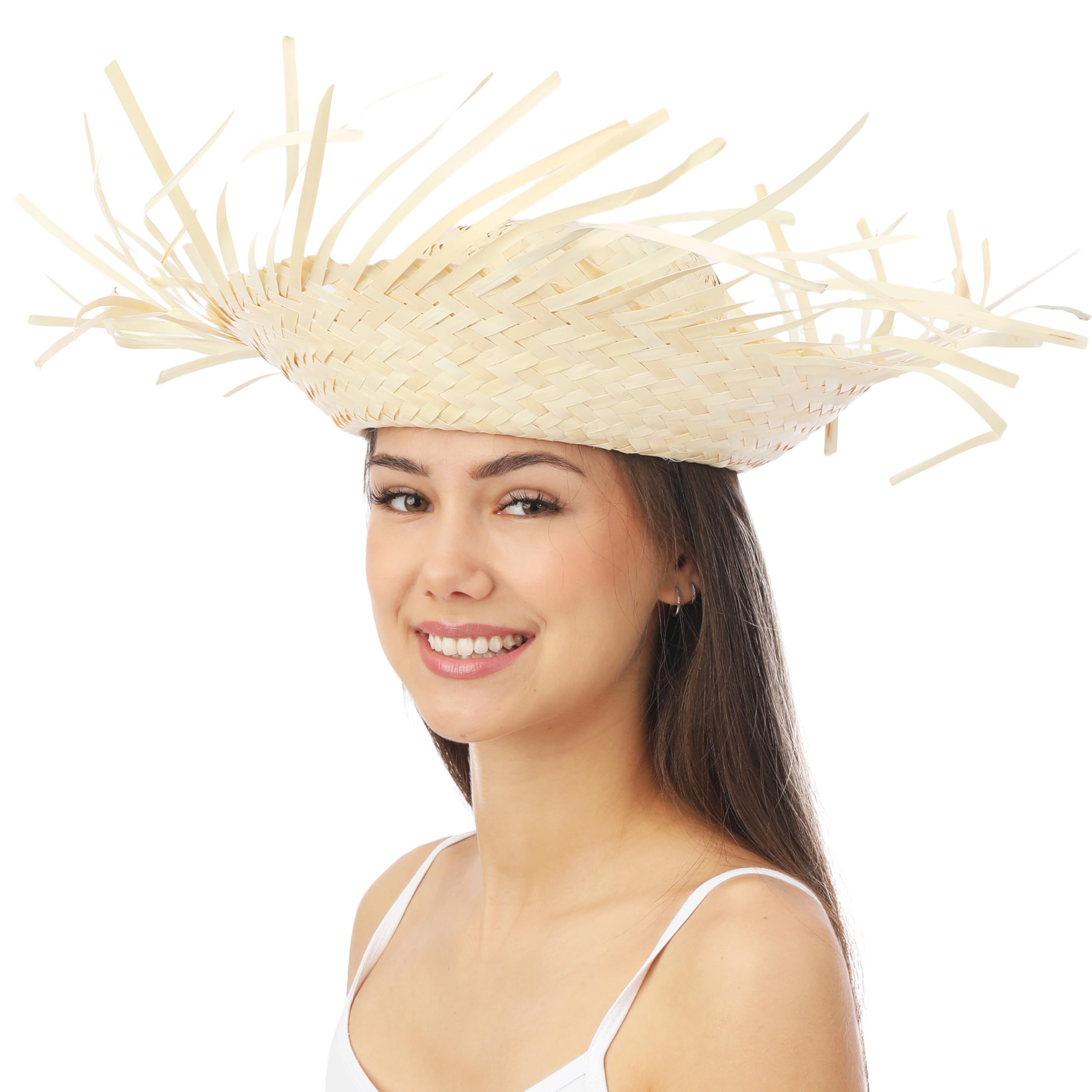 ptit-clown-95422-hawaii-strohhut-beige-natur-erwachsene image 5