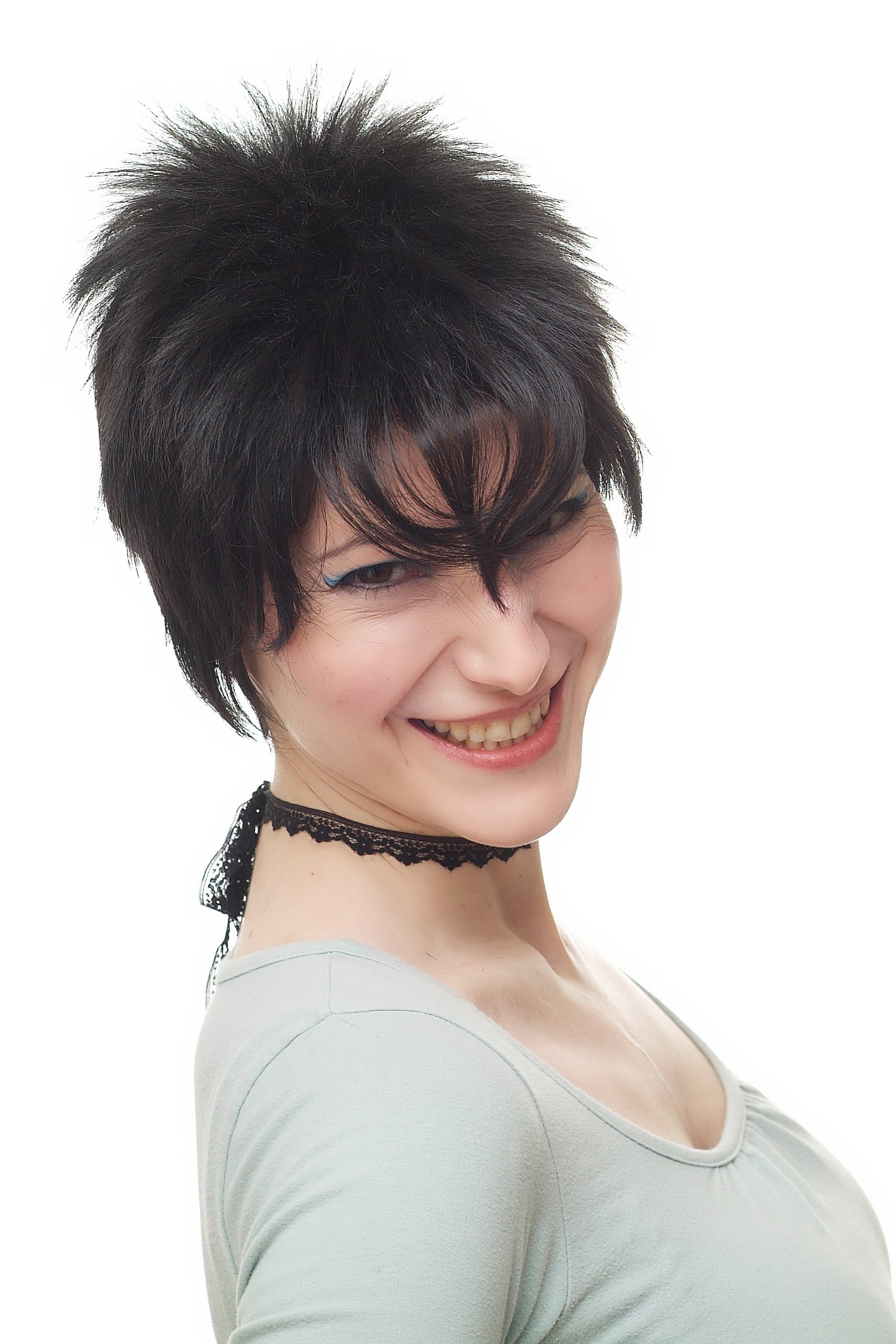 wig-me-up-1246-2-damenper-cke-kurz-80er-retro-punk-wave-schwarz-25-cm image 6