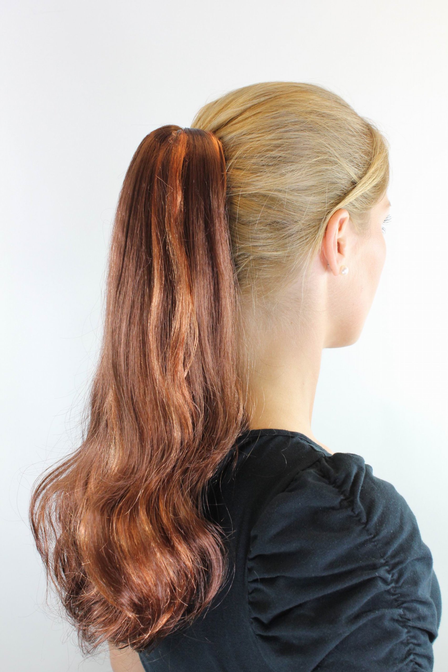 wig-me-up-haarteil-zopf-9642-33h130-rot-mix-40cm-butterfly-clip-extension image 2