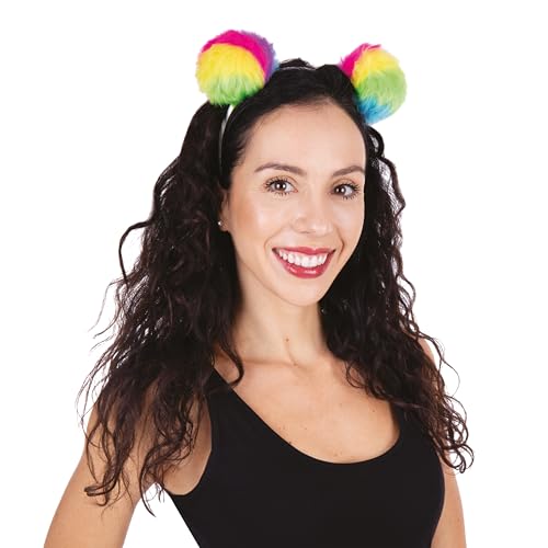 ptit-clown-fantasy-haarreif-mehrfarbig-karneval-halloween-accessoire image 5