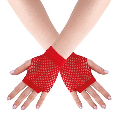 ptit-clown-90315-fingerlose-netzhandschuhe-rot-1-paar image 4