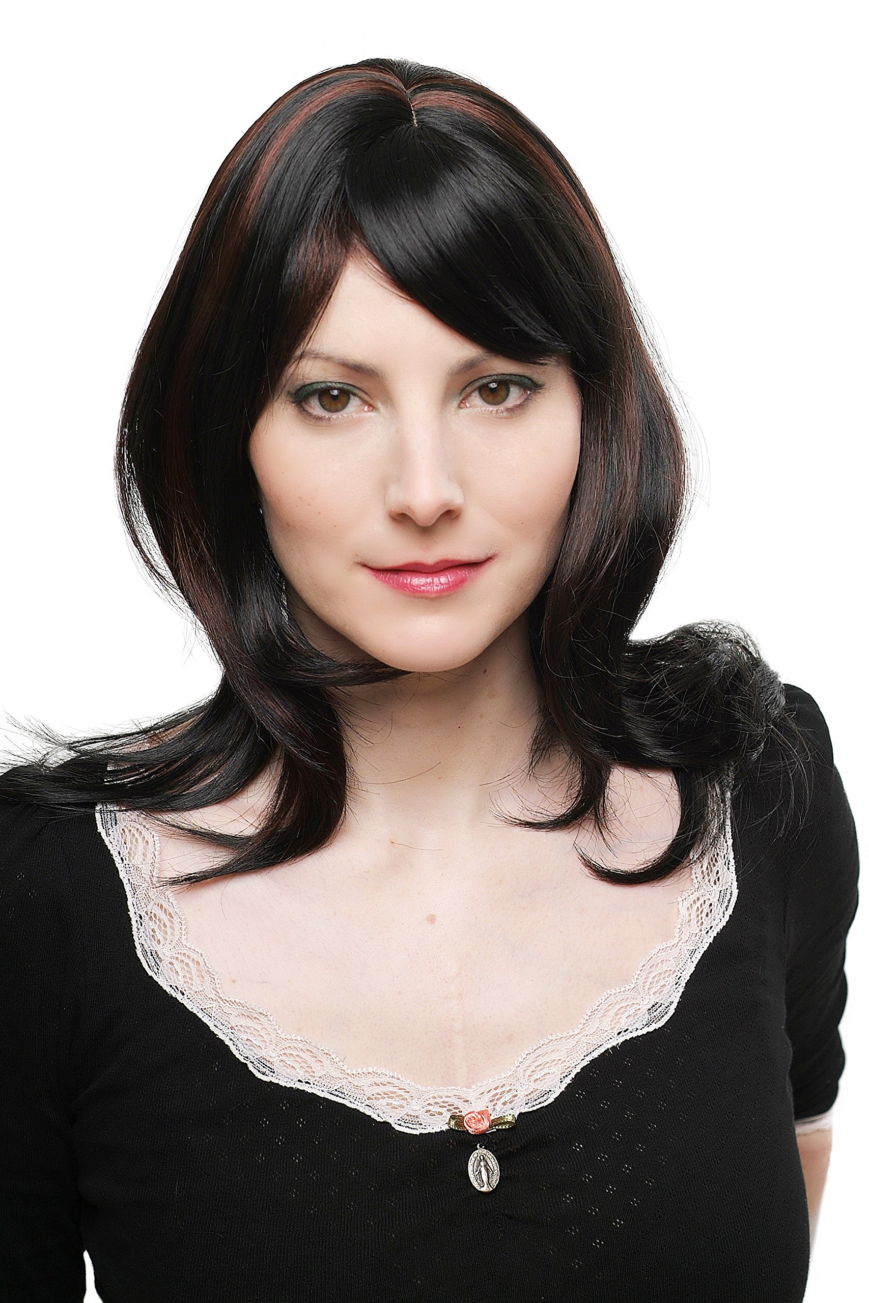 wig-me-up-3278-f1-33-damenper-cke-schulterlang-wellig-schwarz-mit-rotbraunen-hig image 1