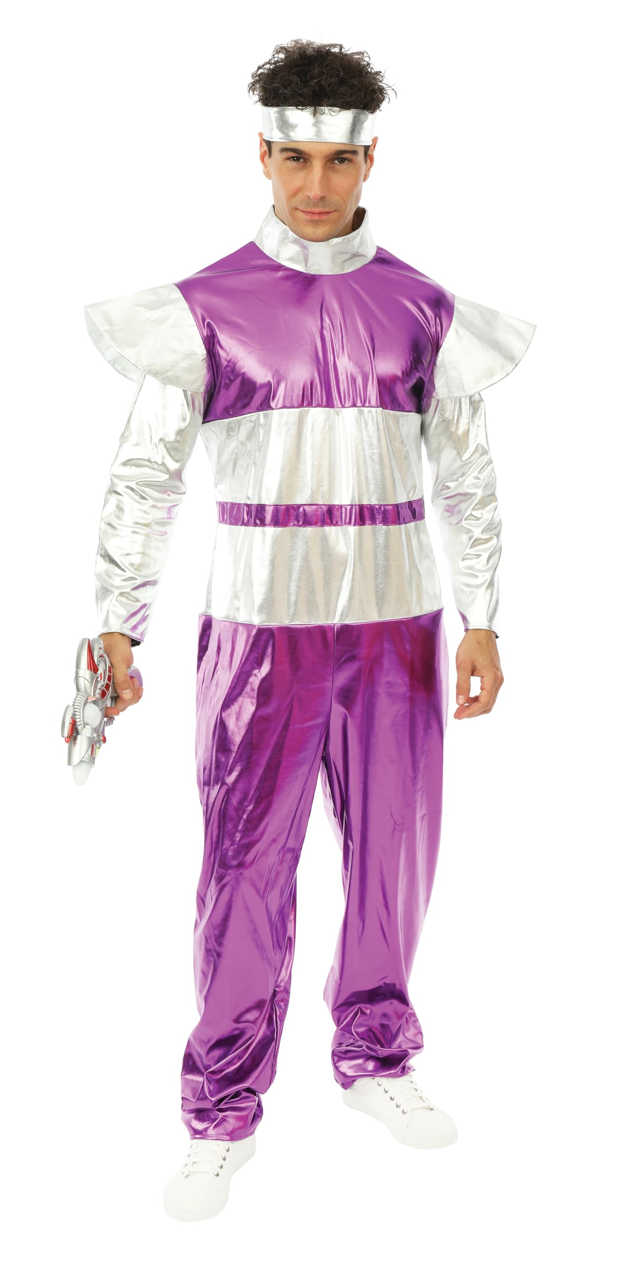 ptit-clown-futuristisches-weltraumkost-m-silber-damen-l-xl image 8